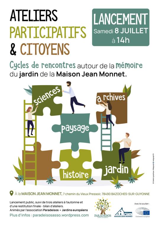 Jardins européens - Ateliers participatifs