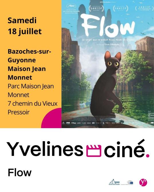 Projection film Flow le samedi 18 juillet à la Maison Jean Monnet