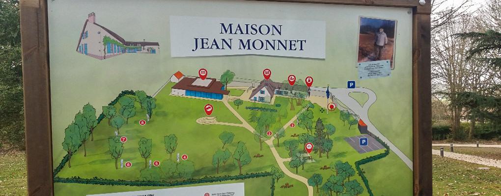 Jean Monnet House map