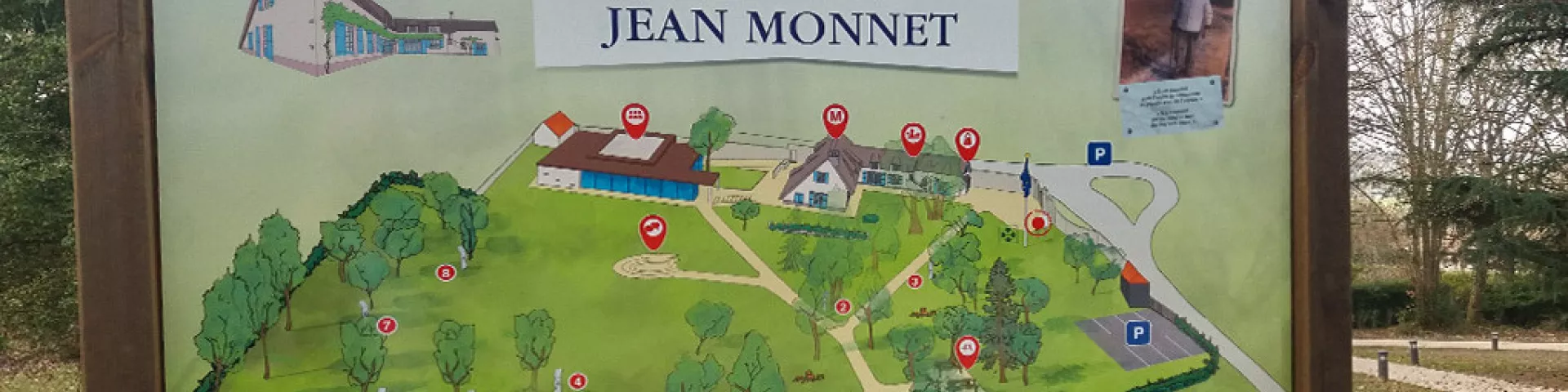 Jean Monnet House map