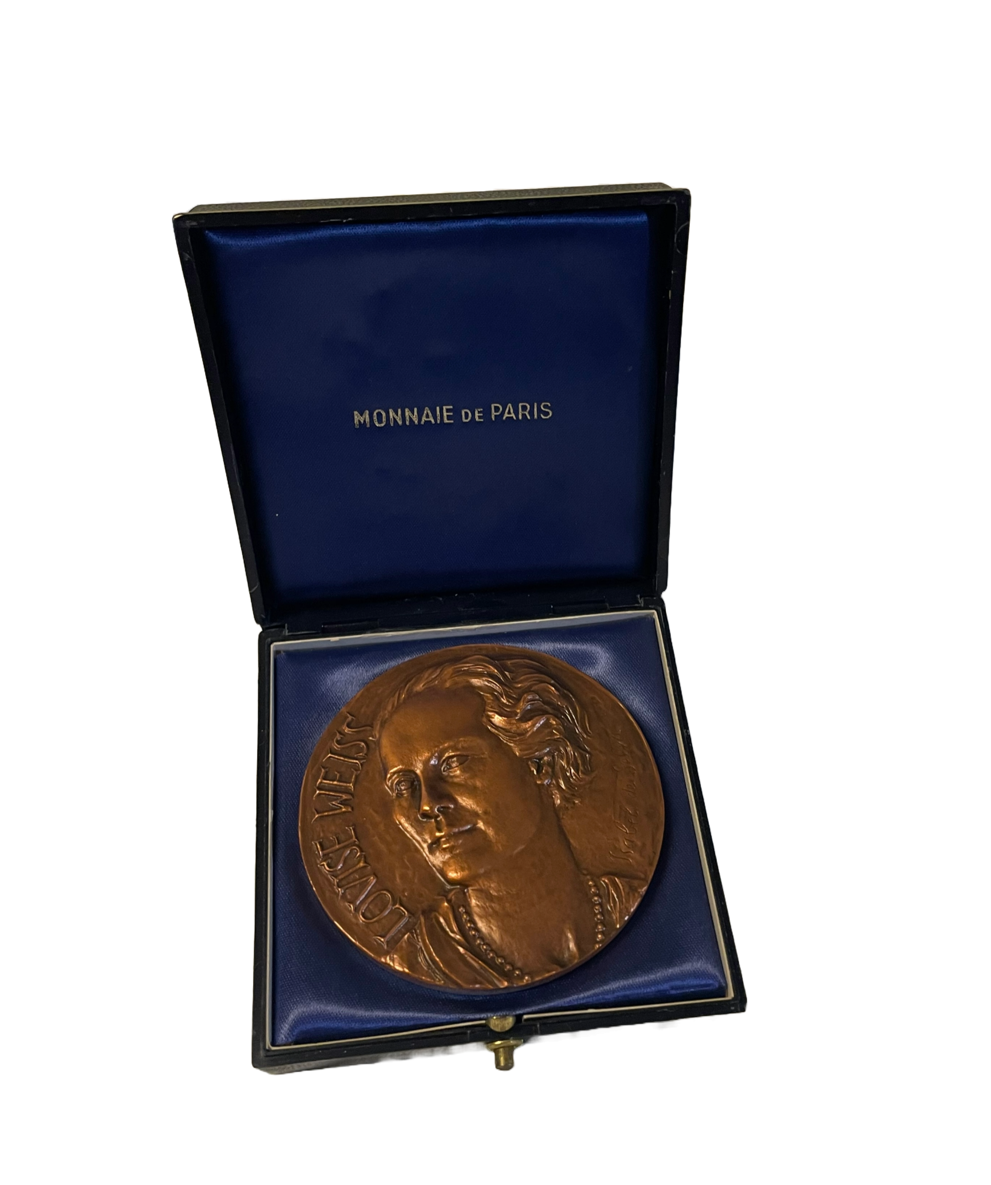 Médaille à l’effigie de Louise Weiss
